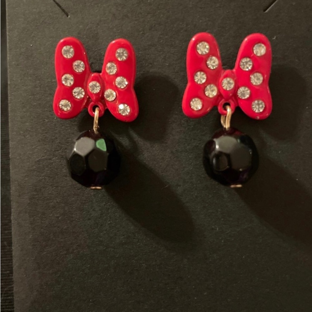 Mini Mouse Bow Earrings